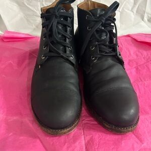 FRYE  LACE UP BOOTS VINTAGE SIZE 10